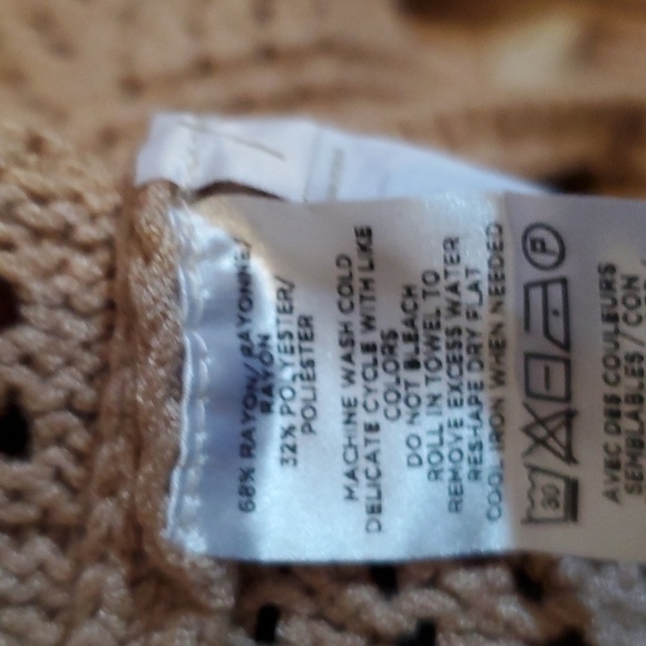 Loft Chunky Knit Vneck Sweater Size Large - Picture 5 of 5